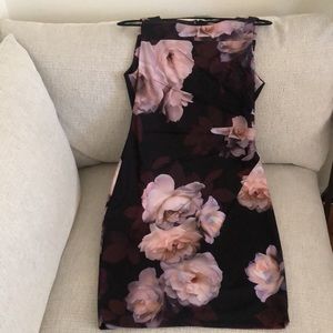 Sophisticated Floral Calvin Klein Dress 10